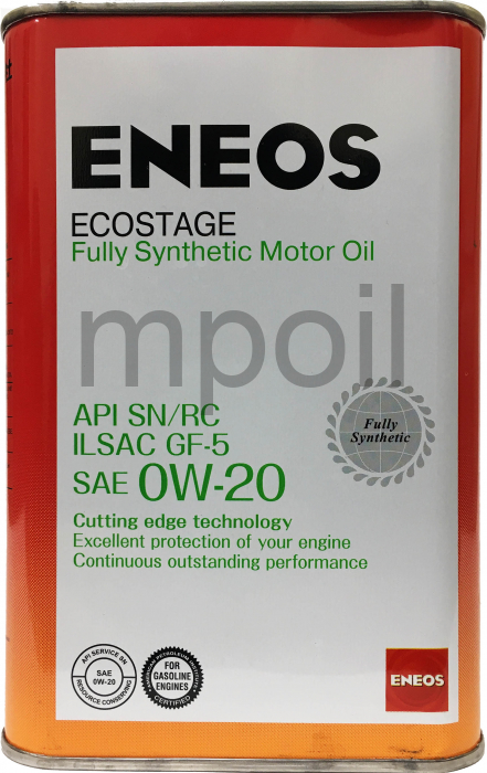 Масло ENEOS Ecostage SN 0W20 0.94л