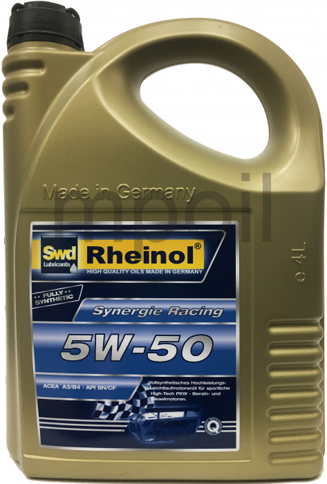 Масло SWD Rheinol Synergie Racing 5W-50 4л