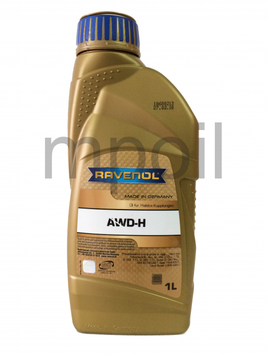 Масло RAVENOL AWD-H Fluid трансм. для муфт Халдекс (1л)