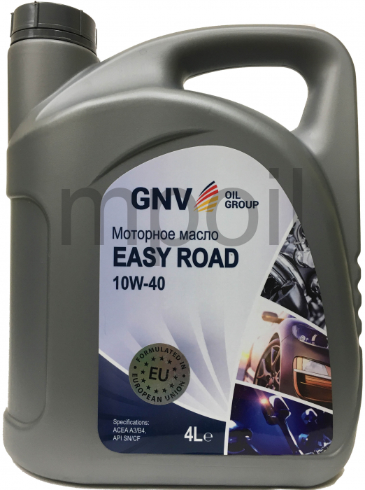 Масло GNV Easy Road 10W-40 SN/CF 4л