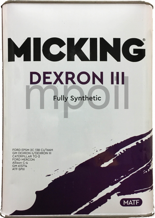 Масло Micking ATF DEXRON III 4л