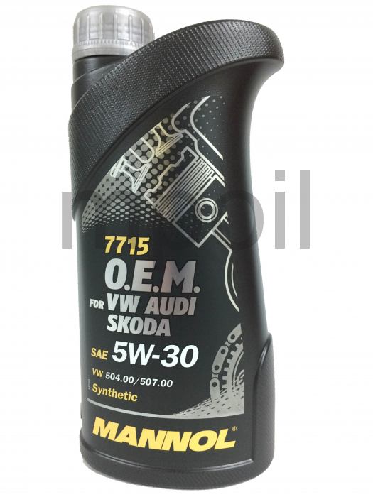 Масло MANNOL 7715 O.E.M. for VW Audi Skoda 5w30 (1л)