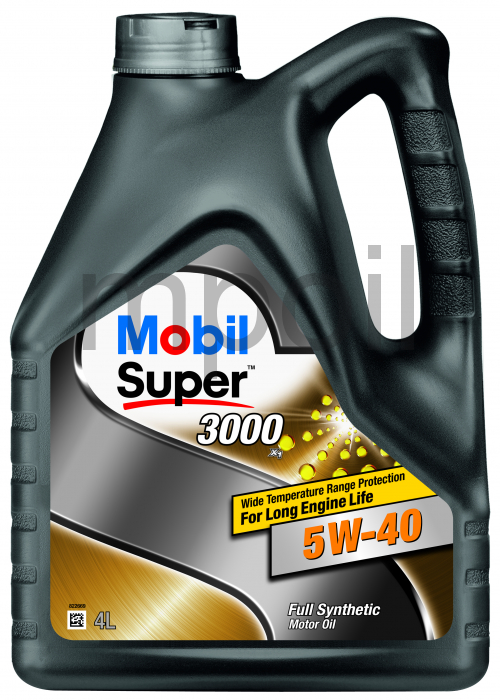 Масло MOBIL SUPER 3000 X1 5W40 (4л) синт.