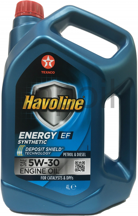 Масло Texaco Havoline Energy EF 5W-30 4л