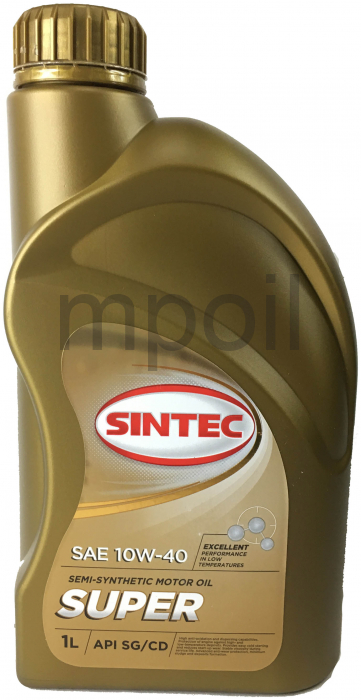 Масло Sintec Super 10W-40 п/с 1л