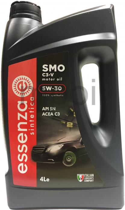 Масло Essenza sintetica SMO C3-V 5W-30 синт. 4л