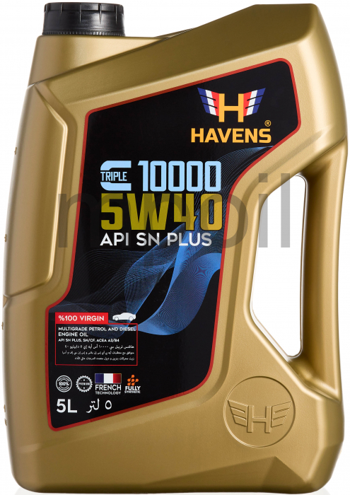 Масло Havens Triple C 5W40 SN PLUS ACEA A3/B4 5л