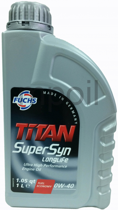 Масло Fuchs Titan SUPERSYN LONGLIFE 0W-40 1л