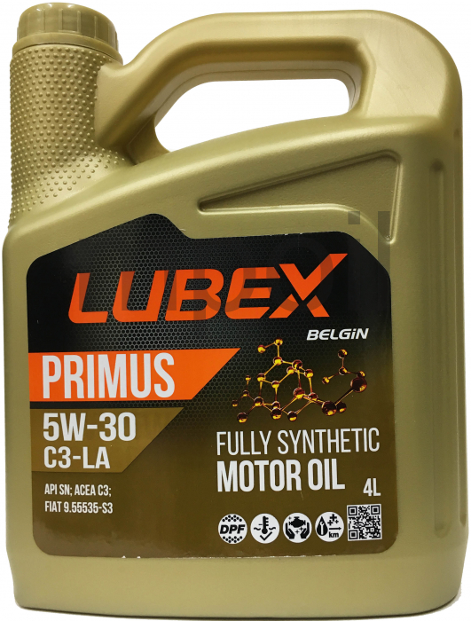 Масло LUBEX Primus C3-LA 5W-30 SN C3 (4л)