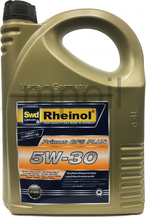 Масло SWD Rheinol Primus GF5 Plus 5W-30 4л