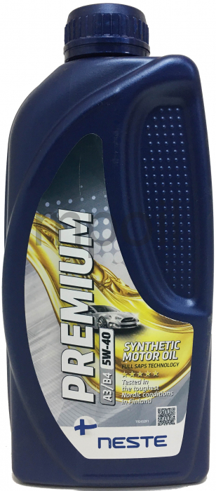 Масло Neste Premium+ 5W-40 1л (City Standard)