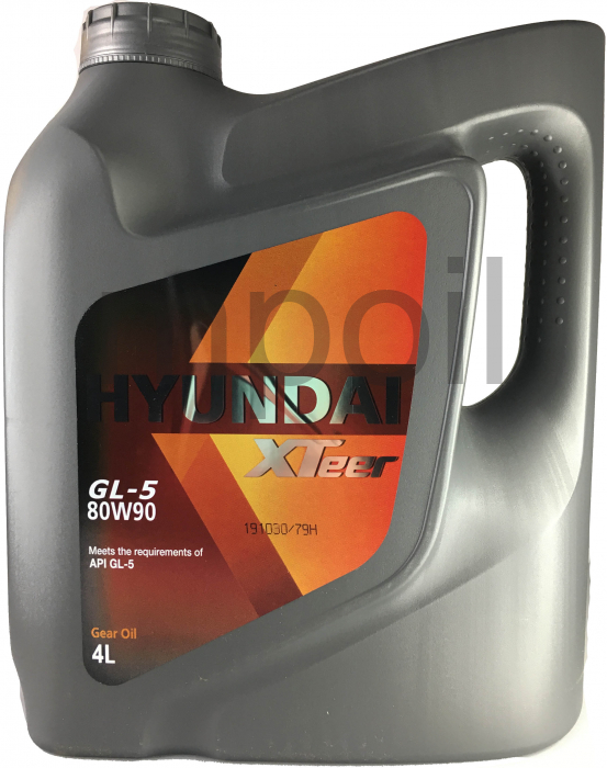 Масло Hyundai Xteer Gear Oil-5 80W90 4л