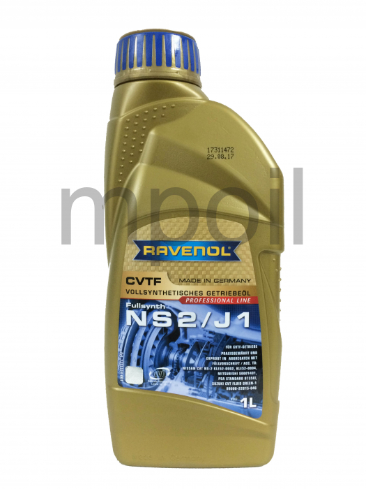 Масло RAVENOL CVTF NS2/J1 Fluid трансм. (1л)