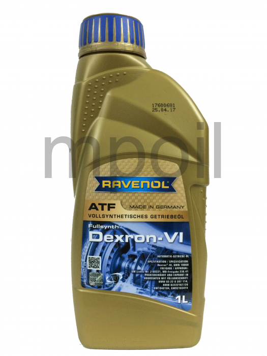 Масло RAVENOL ATF DEXRON VI трансм. (1л)