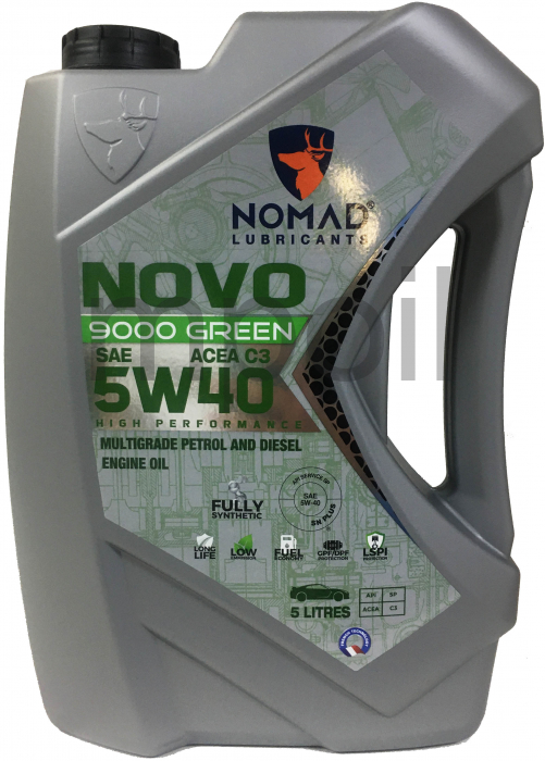 Масло NOMAD NOVO 9000 GREEN 5W-40 C3 5л