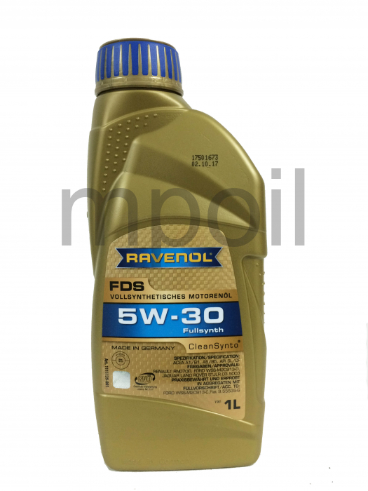 Масло RAVENOL FDS 5W-30 ( 1л)