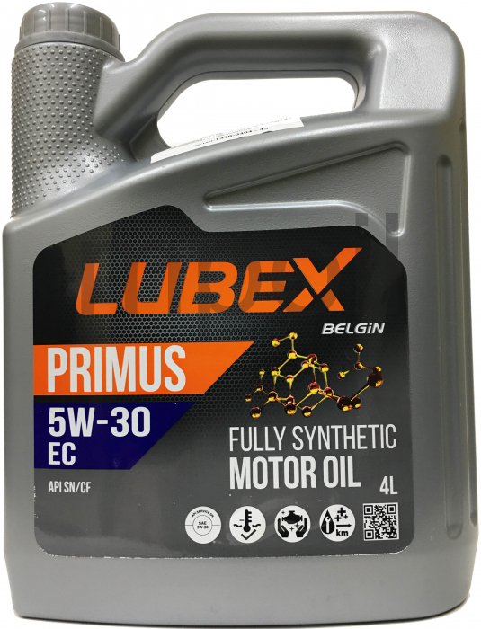 Масло LUBEX Primus EC 5W-30 SN (4л)
