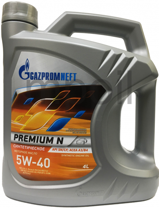 Масло Gazpromneft Premium N 5W-40  4л