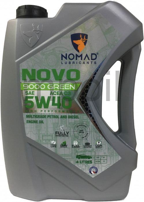 Масло NOMAD NOVO 9000 GREEN 5W-40 C3 4л
