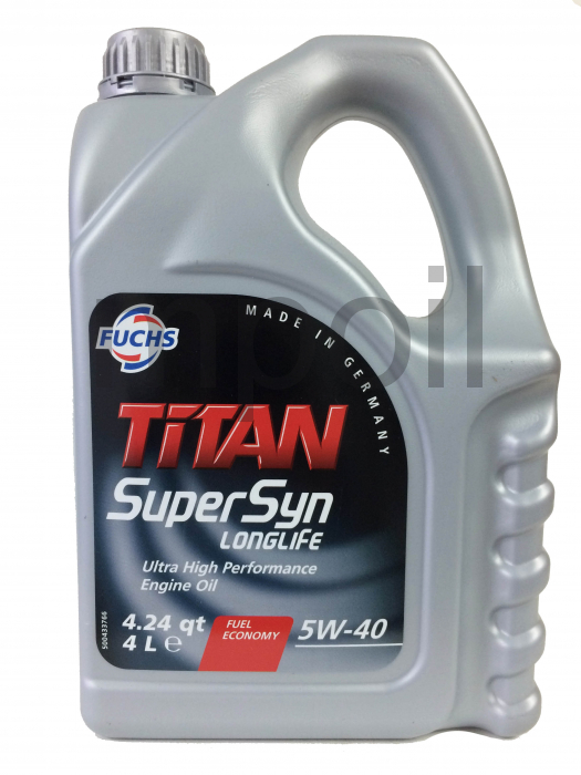 Масло Fuchs Titan SUPERSYN LONGLIFE 5W-40 4л