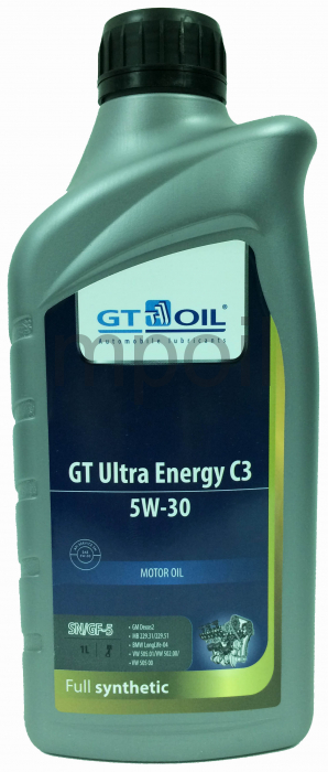 Масло GT Ultra Energy C3 5W-30 API SM SN/CF 1 л