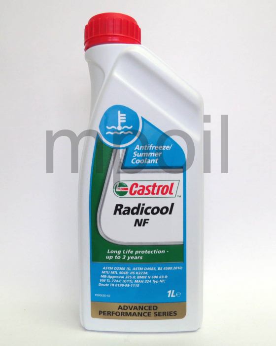 Антифриз CASTROL Radicool NF син.-зел. (1л)