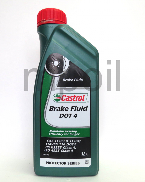 Жидкость тормозная CASTROL new Brake Fluid DOT4 1л