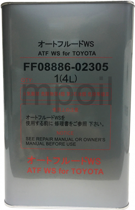 Масло Fanfaro 8611 ATF WS Toyota 4л