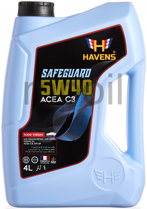 Масло Havens Safeguard 5W40 SN PLUS ACEA C3 4л