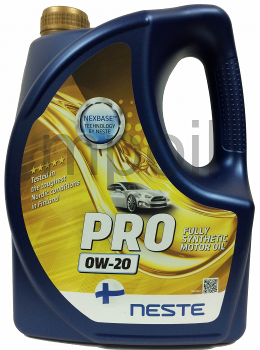 Масло Neste Pro 0W-20 4л