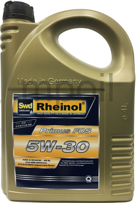 Масло SWD Rheinol  Primus FOS 5W-30 4л
