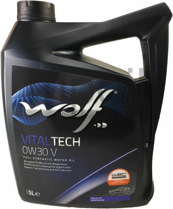 Масло WOLF VITALTECH 0W30 V 5L