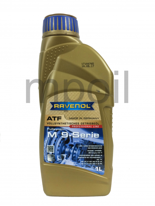 Масло RAVENOL ATF MB 9-Serie трансм. (1л)