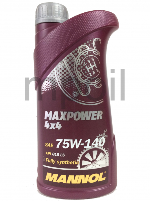 Масло MANNOL 4х4  Maxpower GL-5  SAE 75w140 1л