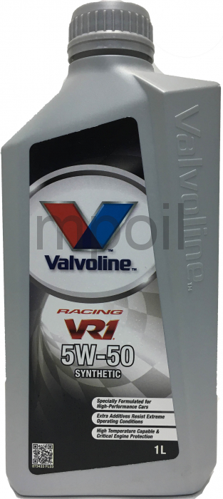 Масло Valvoline VR1 RACING 5W-50 1л