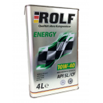 Масло ROLF Energy 10W-40 п/с API SL/CF 4л