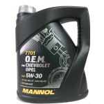 Масло MANNOL 7701 O.E.M. for Chevrolet Opel  5w30 4л