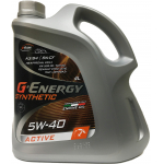Масло G-Energy SyntheticActive 5W-40 4л
