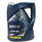 Масло MANNOL SAFARI 20W-50 5л