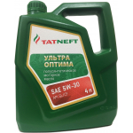 Масло Tatneft Ультра Оптима 5W-30 4л п/с