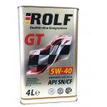 Масло ROLF GT 5W-40 синт. API SN/CF 4л