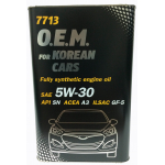 Масло MANNOL 7713 O.E.M. for Koreans cars  5w30 4л