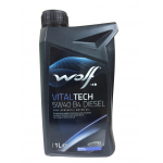 Масло WOLF VITALTECH 5W40 B4 DIESEL 1L