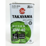 Масло TAKAYAMA 10W-40 п/с, SL, A3/B4 1л
