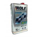 Масло ROLF Dynamic 10W-40 п/с API SJ/CF 1л 322235