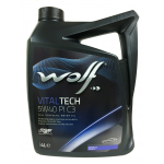 Масло WOLF VITALTECH 5W40 PI C3 4L