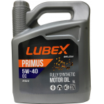 Масло LUBEX Primus EC 5W-40 (5л)