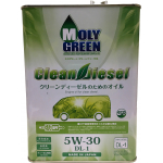 Масло Moly Green CLEAN DIESEL 5W-30 DL-1 4л