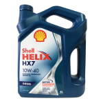 Масло SHELL Helix HX7 Diesel 10W-40 CF (4л)