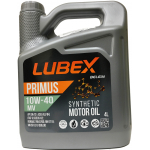 Масло LUBEX Primus MV 10W-40 CF/SN A3/B4 (4л)